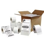 Thermal Packaging Shipping Labels 4x6 Waterproof Self Adhesive Custom Logistics