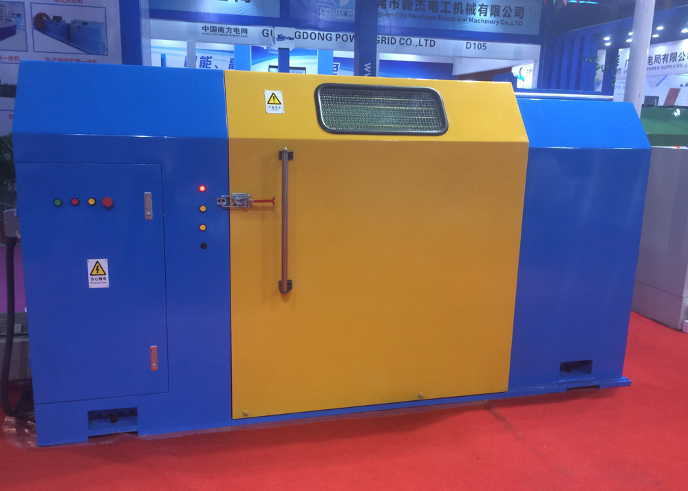 630 Double Copper Bunching Machine Line For Cable 1.5 2.5 Square Mm Twisting