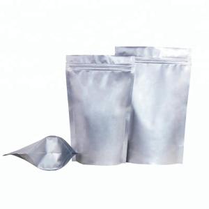 Quality Food Grade Doypack Aluminum Foil Stand Up Pouches Reusable With Zipper wholesale