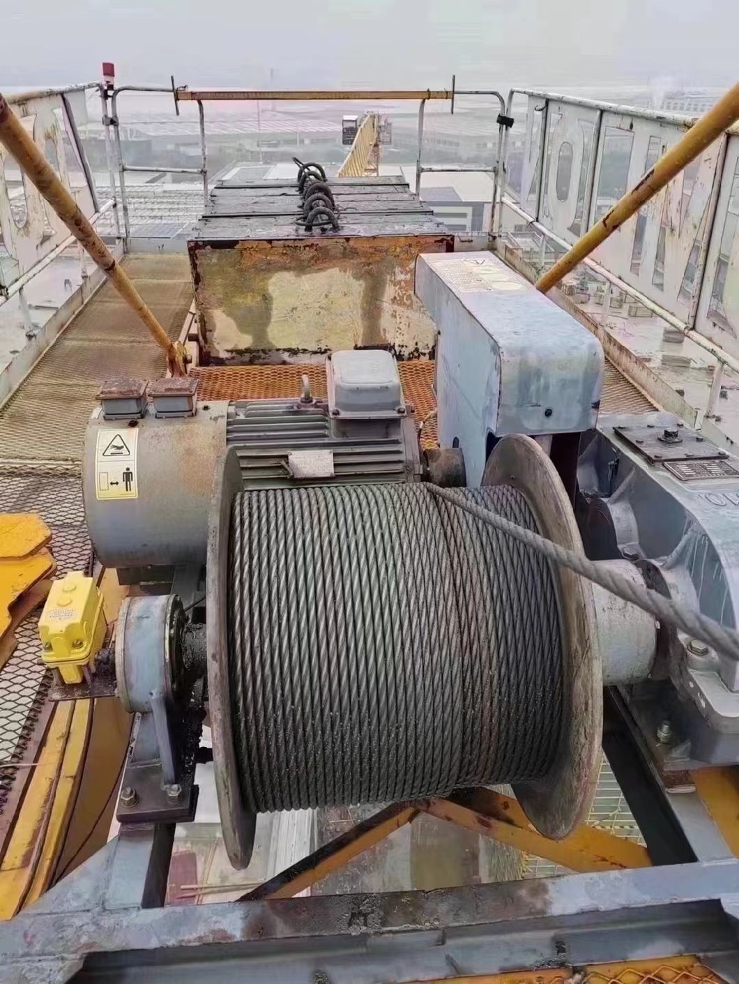 Used Tower Crane Zoomlion W6513-6 2018 Year of Machine for Sale with Good Performance
