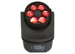6x15W RGBW 4In1 Moving Head Disco Lights DMX512 Lightweight For Mobile