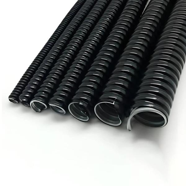 Outdoor Corrugated Flexible Hose Metal Conduit Plastic Coated With Excellent