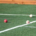 Monofil Artificial Golf Grass / Gateball Basketball Golf Synthetic Grass Good