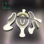 White Dental Impression Tray , Disposable Edentulous Impression Trays
