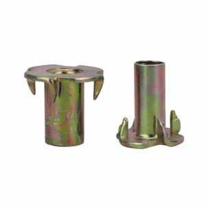 Quality Low Carbon Steel Class 4 5/16'' Wood Tee Nut Yellow Zinc Plated wholesale