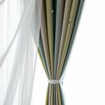 Home Decor Polyester Curtain Fabric Printed Linen Blackout Window