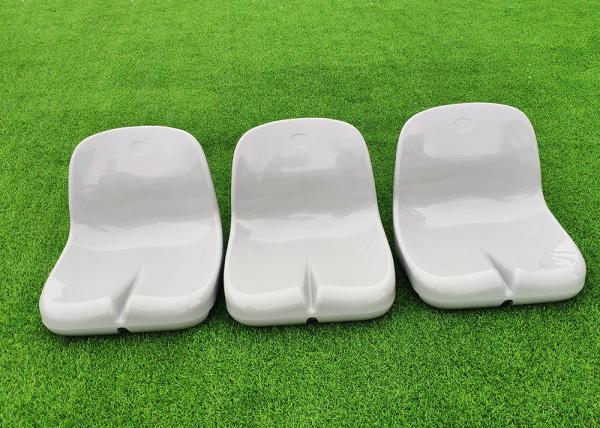 Steel Stanchion Fixed Seating Systems Bucket Seats Low Maintenance With Optional