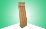 Natural Eco Friendly Kraft Cardboard Display Racks 12 Cells Promoting Electronic