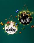 Europe Wooden Circular Wall Decoration