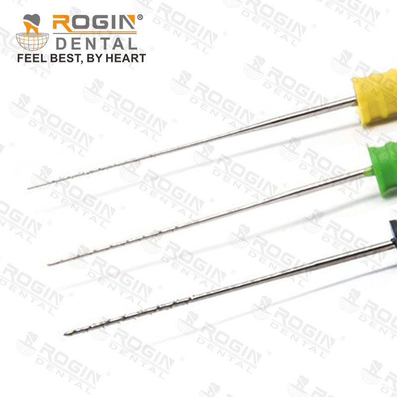 Dental Root Tools 32pcs Flexible 21mm Stainless Steel Barbed Broaches for Easy and Safe Tissue Removal