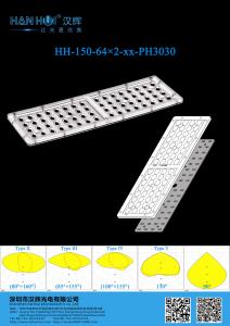 Quality 90°/T2/T3/T4/T5 Available 280×90mm 3030LEDs Glare Reduction Waterproof Lens For Street Lighting&amp;Flood Lighting wholesale