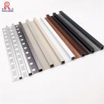 Square Shape Aluminum Tile Trim Luxury Anodized Building Material For Marble
