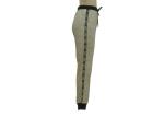 Plus Size Women'S French Terry Pants , Beige Womens Casual Sweatpants