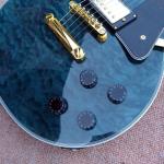 New Full Hollow Body L5 Electric Guitar Flamed Maple Top Jazz Bigsby Bridge