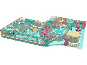 Quality Dream Theme Light Kids Soft Indoor Play Zone Colorful Playground wholesale