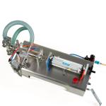 304 Stainless Steel Liquid Filling Packaging Machine 1000ml Semi Automatic