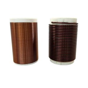 Quality 0.10mm - 3.20mm Polyamide Imide Enamelled Copper Wire Thermal Class 220 AWG 38-8 wholesale