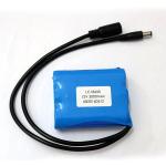 33.3Wh 12V 3000mAh 12 Volt 18650 Battery Pack