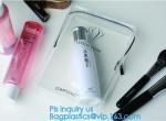Cosmetic/ Makeup/ Toiletry Clear PVC Travel Wash Bag with handle, Cosmetic Gift