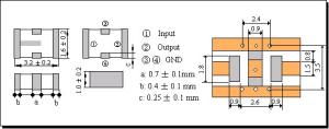 Quality 7200Mhz Microwave Triplexers Ceramic Low Pass Filter wholesale