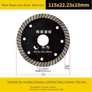 Quality Ceramics 115mm Diamond Cutting Disc , 1.6mm Wet Dry Diamond Blade wholesale