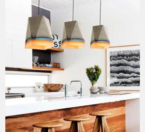 Quality Industrial Style Retro Restaurant Bar Chandelier Clothing Shop Cafe Corridor Aisle Cement Lamp(WH-VP-242) wholesale