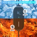 AC Charging Station for EV Cars IP67 Protection Level 11kw 380V Type B RCD 30mA