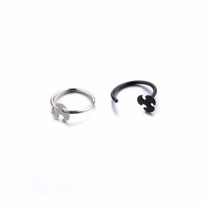 Quality Wholesale nose ear cartilage piercing jewelry 20g surgical steel thin small open nose rings for sale wholesale