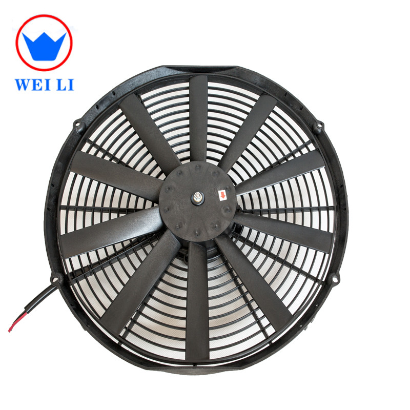 16 Inch DC Brushed 12 Volt Cooling Fan , 2700RPM 12v DC Fan With Custom Logo