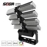 Detachable Driver Outdoor LED Sports Lights Aluminum Housing with Dimming