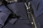 Multicolour Olive Navy Boys Longline Puffer Coat 100% Polyester Fiver