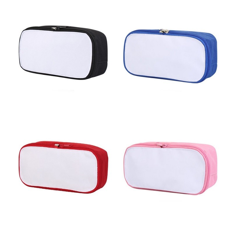 Single Layer Sublimation Pencil Case Stationery Bag Big Capacity Storage Case For Sublimation Photos Printing
