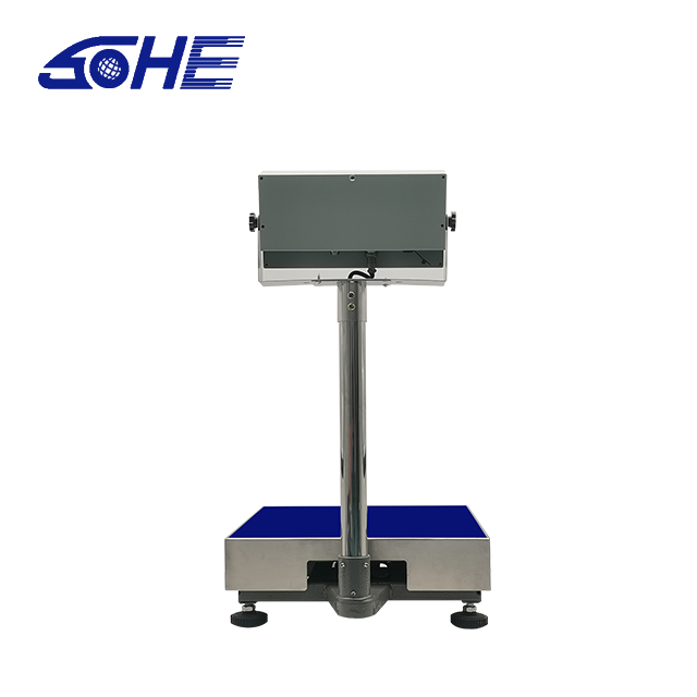 Barcode Label Printing Table Scale with LED Display and ABS Stainless Steel Structure