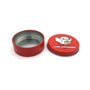 Quality Cheap Metal Mint Box Empty Tin Can Vintage Tin Storage Containers for Food Packaging wholesale