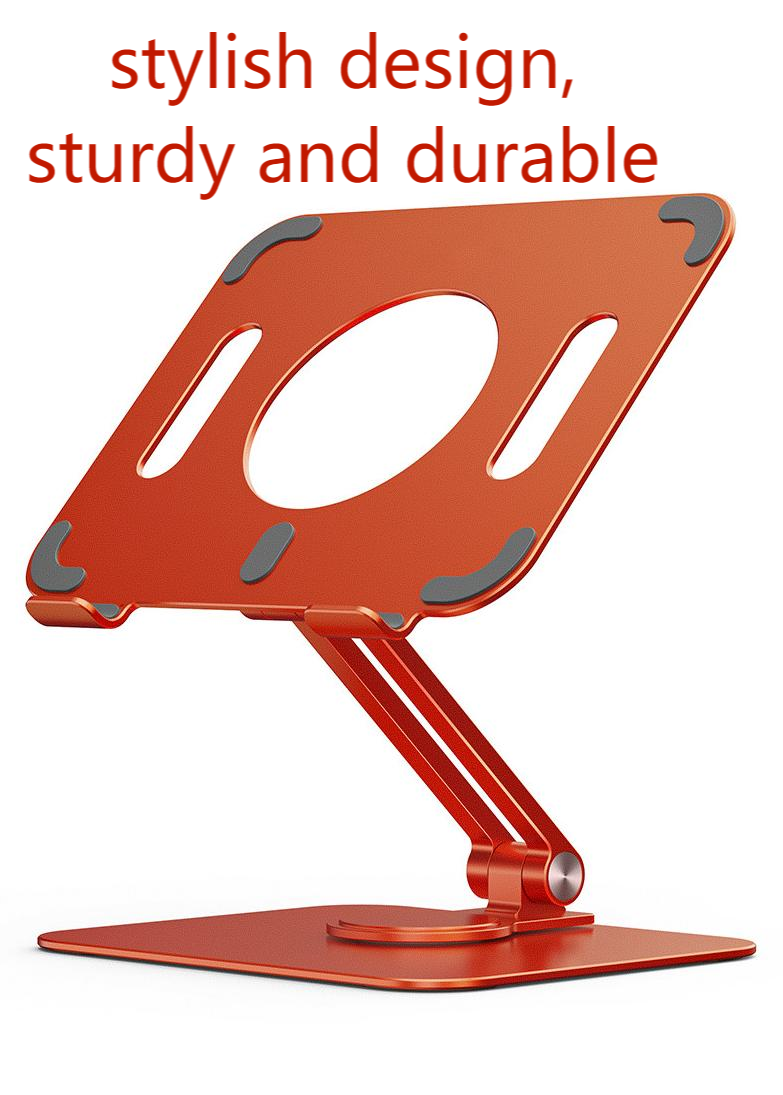 Beautiful Design Aluminum Alloy Material Tablet Stand in Modern 18*16*4.2cm with Stylish