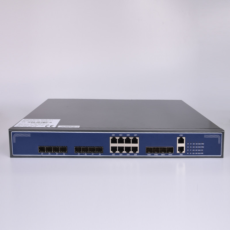 10G UPLINK EMS WEB CLI FTTH 8PON 1U GPON 8 Port OLT