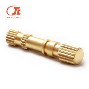 Quality Lathe Machining Turning CNC Turning Parts Copper / Brass Auto Components Durable wholesale