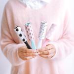 Plastic clothes pet hair lint removes sticky lint roller