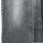160cm Width Twill Denim Fabric Without Slub Sulfur Black
