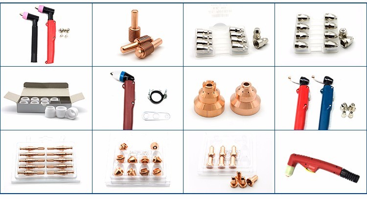 Copper Material Plasma Cutting Torch Parts Thermal Dynamics Electrode 9-8232