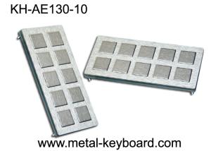 China IP65 Rated Stainless Steel Keyboard , customisable ss keyboard 10 Super Size Keys on sale