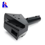 Customized PA6 Red Plastic Injection Parts Hasco Multi Cavities NAK80