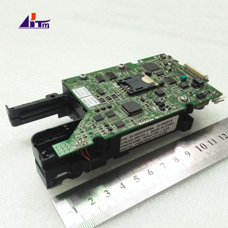 Diebold Opteva CD RDR,DIP,TRK1/2/3,RD,W/SC Card Reader 49-209535-000A 49209535000A