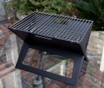 Picnic Outdoor Charcoal Barbecue Grill, Portable Charcoal Grill, Folding