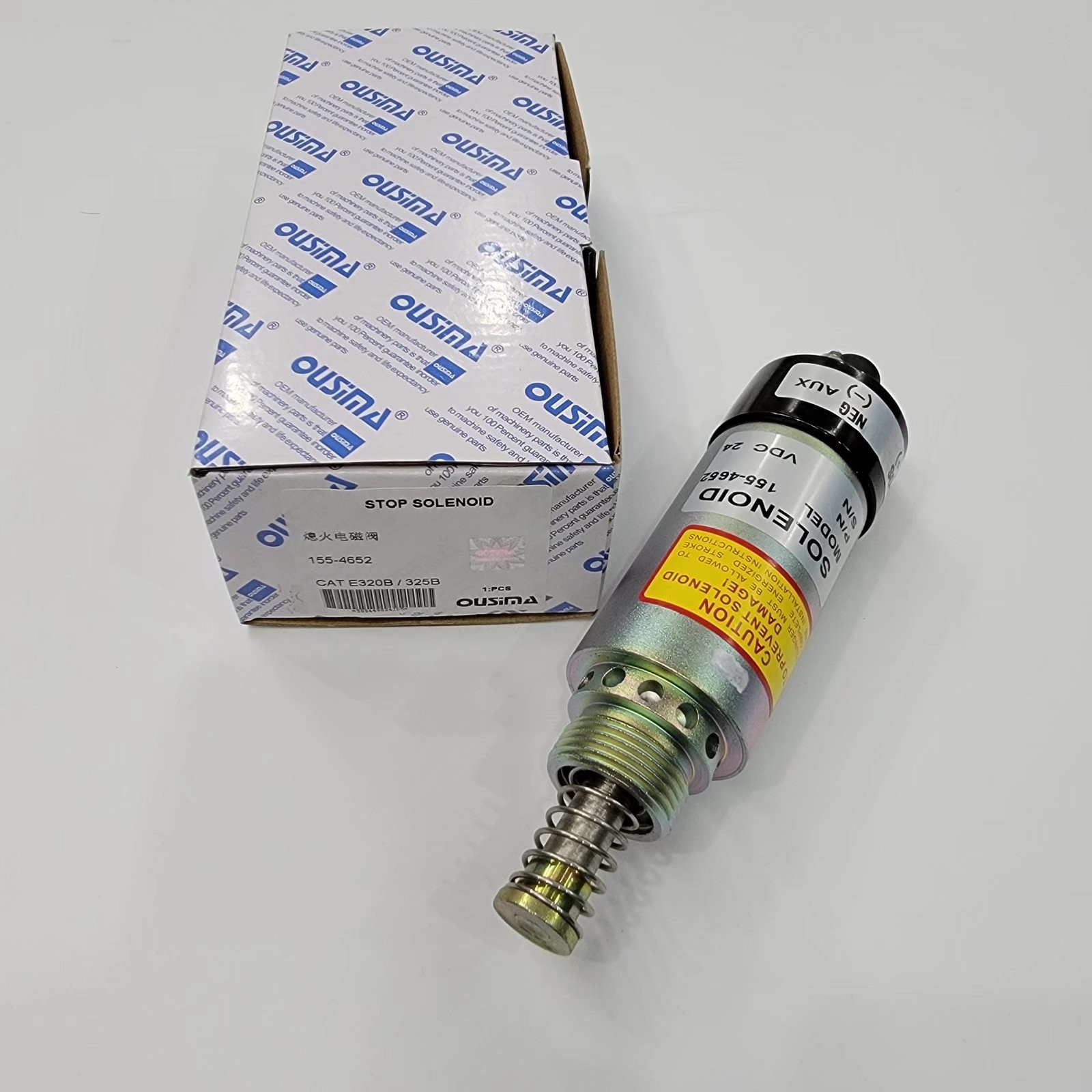 155-4652 Solenoid Valve 24vdc , Diesel Engine Stop Solenoid For E320B E325B