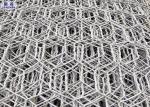 Flood Galvanised Steel Stone Cage Hexagonal Hole Shape Soil Protection
