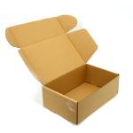 Small Cardboard Corrugated Folding Garment Packaging Box ISO 9001 / 14001