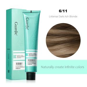 Quality 43 Colors Glitter Permanent Nourishing Organic Hair Color Cream Lntense Dark Ash Blonde wholesale