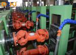 Galvanized Steel / Stainless Steel Coil Tube Mill Line With High Speed