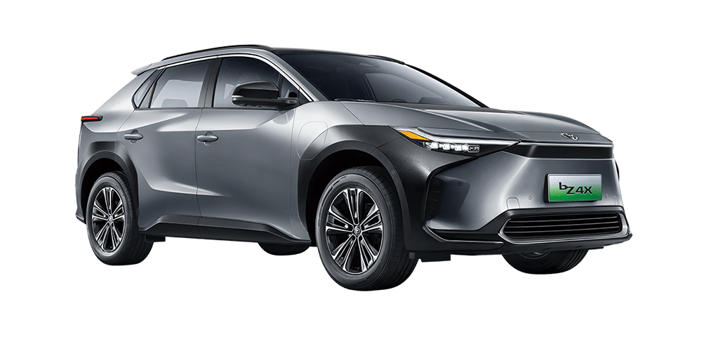 Hot selling Medium SUV electric car TOYOTA bZ4X with reversing camera high speed 160km/h FWD vehicle 18 inches tires in stock